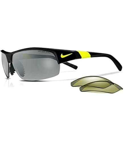 NIKE ヴァイパーウィング⚫︎-⚫︎９１４-１００⚫︎-⚫︎スポーツ・ミラーサングラス Amazon.co.jp: Nike Unisex Vaporwing Matte Black Sunglasses